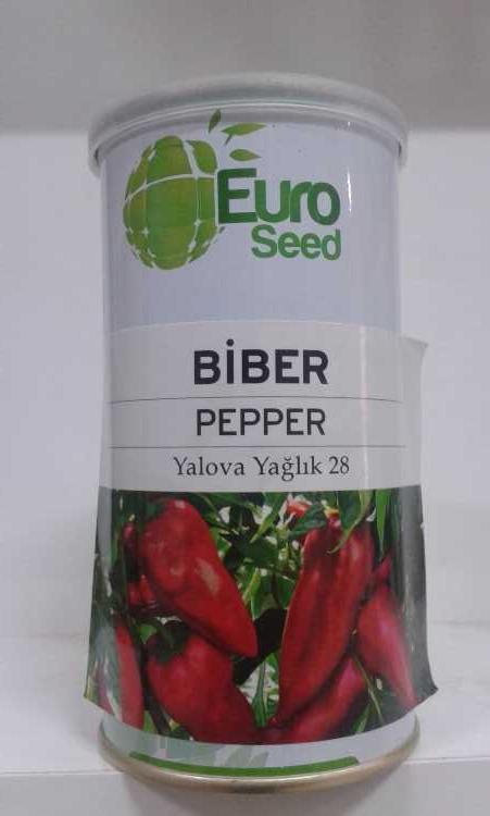 biber yalova yağlık tohumu 100 gr